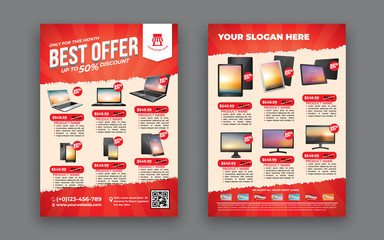 flyer template for Sale Promotion