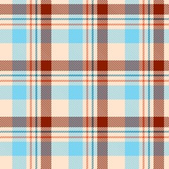 Tartan, plaid pattern seamless vector illustration. Checkered texture for clothing fabric prints, web design, home textile.