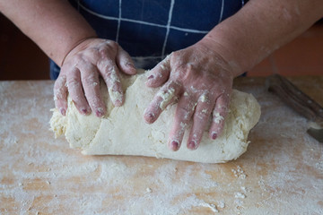 Making Ravioli with Spinach and Tomato Italy