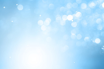 Abstract background texture Blue Glitter and elegant for Christmas.