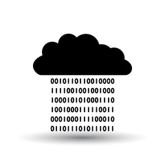 Cloud Data Stream Icon