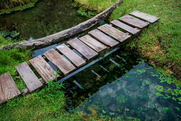 Fototapeta premium Wood bridge