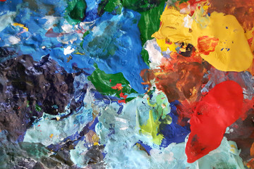 color pallet texture