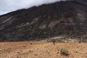 Tenerife/Spain 04 April 2019 National Park Teide volcano