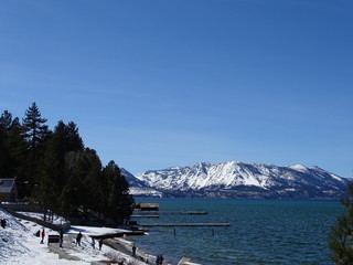 lake in the mountains