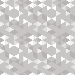 Triangles seamless pattern . Vector geometric background.