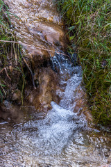 Small Waterfall on a Creek in Southern Italy