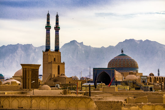 Yazd, ancient city in Iran