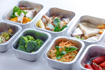 Delivery of proper nutrition in individual packaging set.