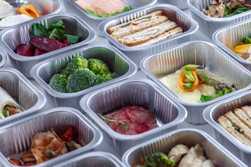 Delivery of proper nutrition in individual packaging set.