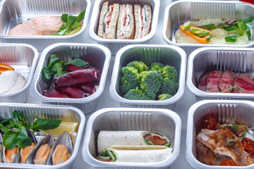 Delivery of proper nutrition in individual packaging set.