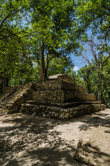 Fototapeta premium Muyil archaeological site in Quintana Roo, Mexico
