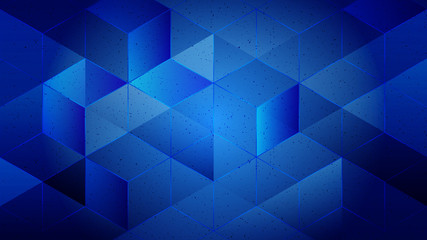 Abstract blue light and shade creative background. Vector illustration.