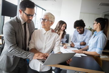 Meeting Corporate Success Business Brainstorming Teamwork Concept