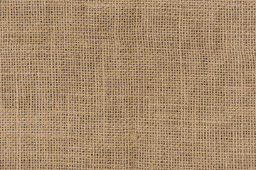 Burlap woven texture seamless. jute background close up macro