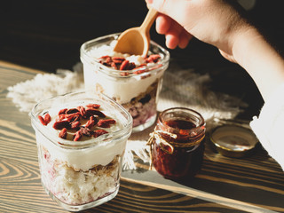 Easy breakfast for a helhy lifestyle