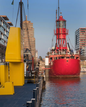 Rotterdam Netherlands Buoy Ship Maritime Museum Harbo