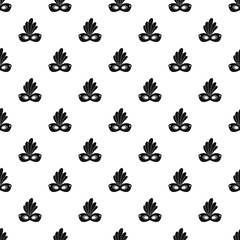 Brazil carnival mask pattern seamless vector repeat geometric for any web design