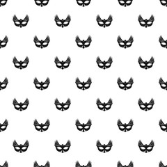 Bird carnival mask pattern seamless vector repeat geometric for any web design