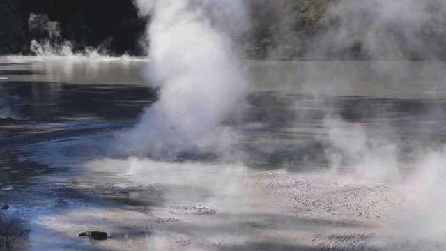 Mudpool Boiling Slow Motion