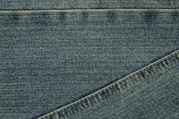 old blue jean texture