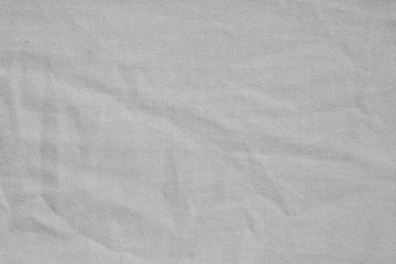 crumpled white fabric cloth texture