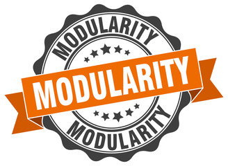 modularity stamp. sign. seal