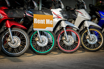 Motorroller zu vermieten in Bangkok Asien Rent me