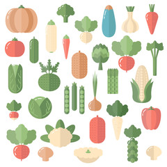 Fresh organic vegetable