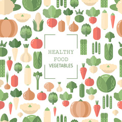 Fresh organic vegetable