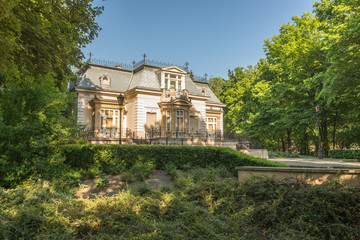 Fototapeta na wymiar Palace in Zyrardow, Masovia, Poland