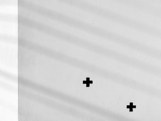 shadow on white wall texture background