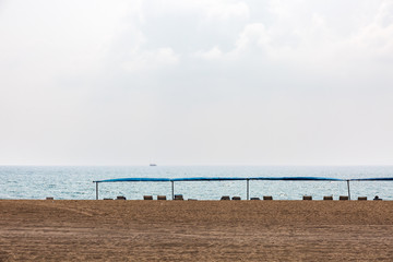 Fototapeta premium Beach, sea and sky