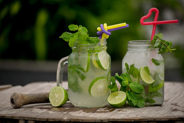 Mojito  Traditionally, a mojito is a cocktail that consists of five ingredients: white rum, sugar, lime juice, soda water, and mint. Its combination of sweetness citrus, and herbaceous mint flavours 