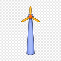 Windmill icon. Flat illustration of windmill vector icon for web