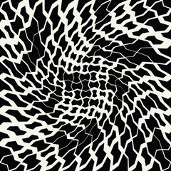 seamless abstract geometric trippy pattern