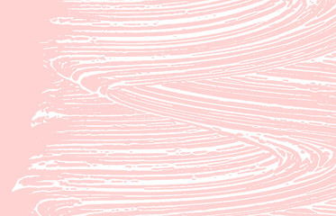 Grunge texture. Distress pink rough trace. Fresh b