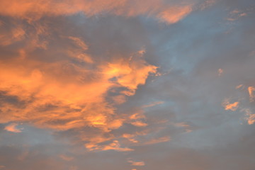 Orange Sky 1