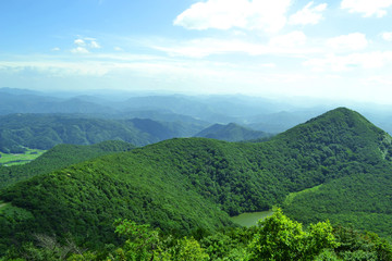 Fototapeta premium 夏の山