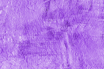 Abstract painted decorative wall background. Paint Proton Purple.