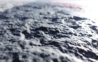 Natural wall texture. Texture of painted concrete wall close up.