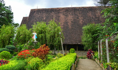 Old church in Dalat, Vietnam