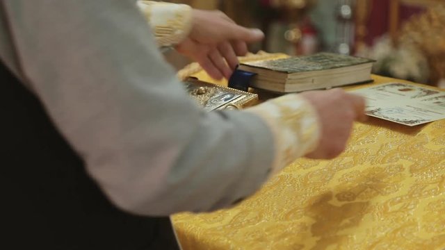 wedding of the young in the Christian Church