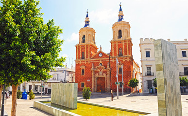Church of St Peter and St Paul (San Pedro y San Pablo) in San Fernando, province of Cadiz, Spain © joserpizarro