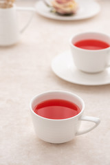 strawberry fruit tea 