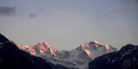 Fototapeta na wymiar Eiger, Mönch & Jungfrau