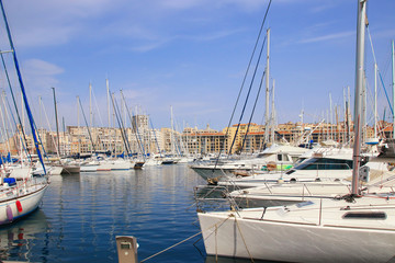 Fototapeta premium Old port of Marseille - France