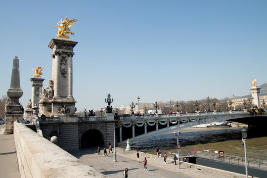 Pont De La Concorde In Paris