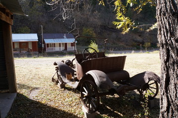 Abandoned Vintage Auto in Mogollon, NM Ghost Town
