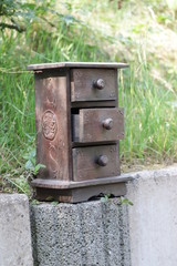 old wooden box